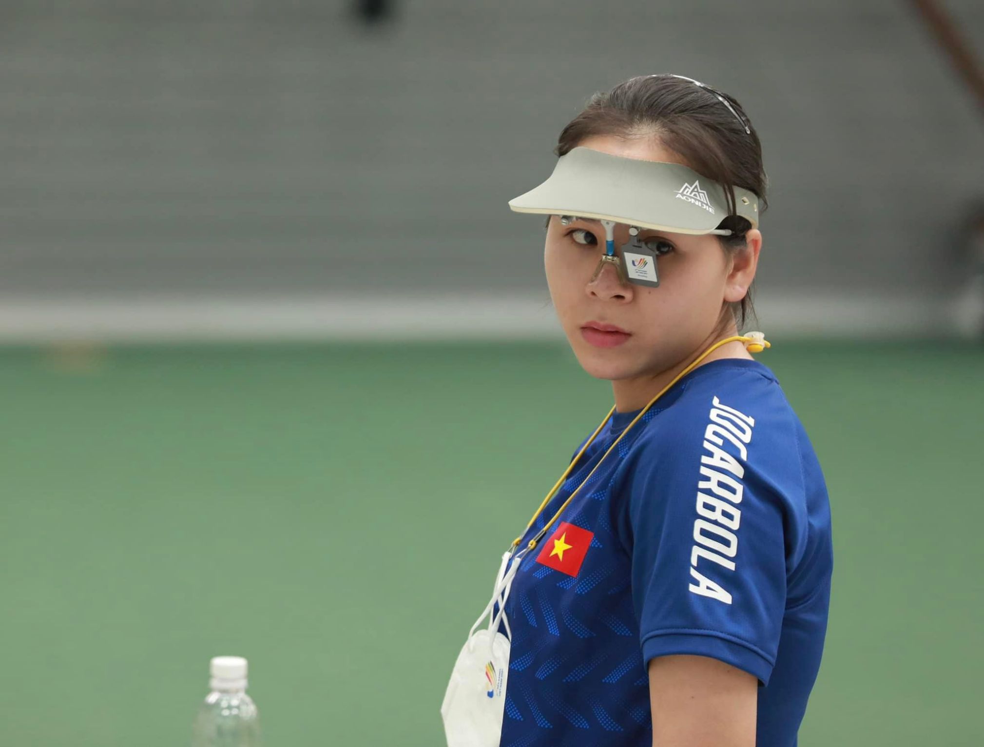 Gunner Trinh Thu Vinh diharapkan hadir di Olimpiade tahun ini. Foto: NVCC